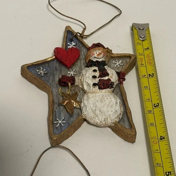 A Collection of 5 Snowman Christmas Tree Ornaments - Picture 11 of 11